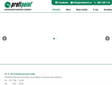 Tablet Screenshot of profipoint.cz